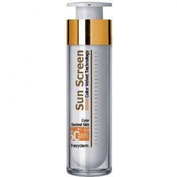 FREZYDERM Sun Screen Color Velvet FACE SPF 50+ PN: B00UHROTMG