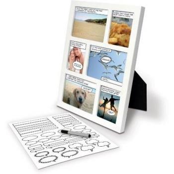 Spinning Hat Comic - Marco para Fotos con Adhesivos para Personalizar