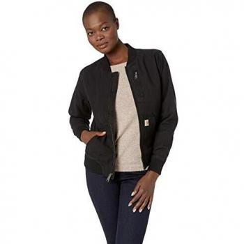 Carhartt Crawford Chaqueta para Mujeres - Negro (M)