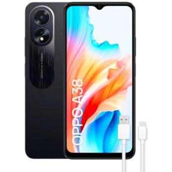 OPPO A38 - Smartphone Libre, 4GB RAM, 128GB Almacenamiento, Pantalla OLED de 6.6, Procesador MediaTek Helio G85