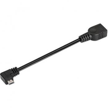 NANOCABLE 10.01.3100 - Cable USB 2.0 OTG acodado