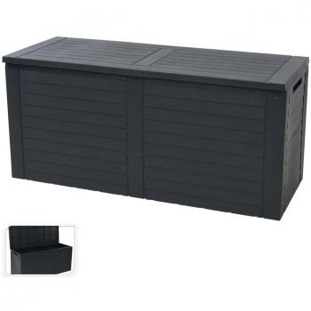 Caja de almacenamiento para jardín ProGarden Ollie 240 L Antracita