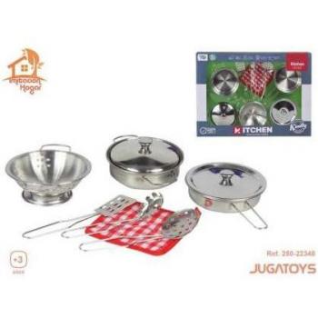 Set de Menaje Cocina Metal con 9 Accesorios