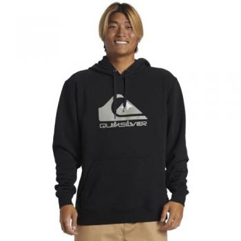 Quiksilver Sudadera Con Capucha Big Logo para Hombre, Color Anthracite, Talla M
