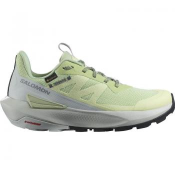 Zapatillas de montaña Salomon Elixir Activ GORE-TEX® verde mujer, gris (39 1/3) y amarillo fluor mujer - 39(1/3)