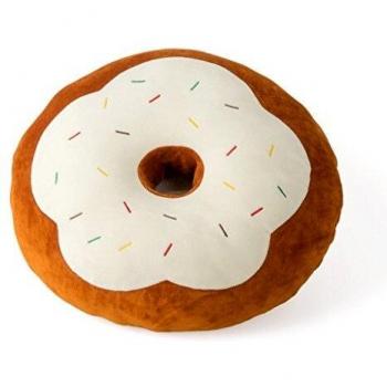Balvi Cojín Yummy Color marrón Suave y Muy Blando Poliéster 38cm