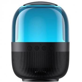 Altavoz inalámbrico Bluetooth Havit SK889BT RGB 360 grados, 7W, 6 horas de duración, Negro/RGB