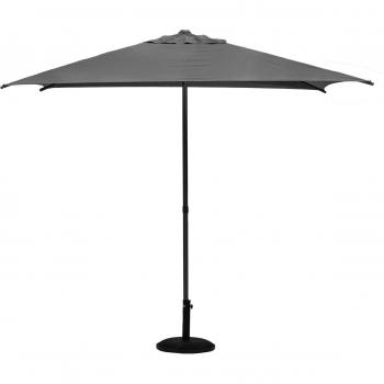 Sombrilla Recta Cuadrada Soya Gris Pizarra 250x250 cm