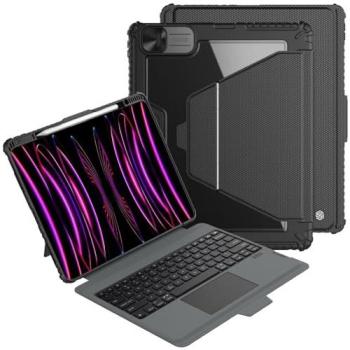 Funda Nillkin Bumper Link con Teclado Inalámbrico Retroiluminado para iPad Pro 13 (2024) Negra