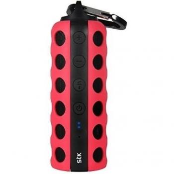 Stk Altavoz Flasko Bluetooth Color Rojo/negro