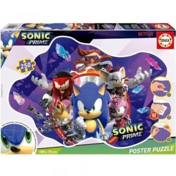 Set de 4 Puzzles Sonic Prime 250 Piezas
