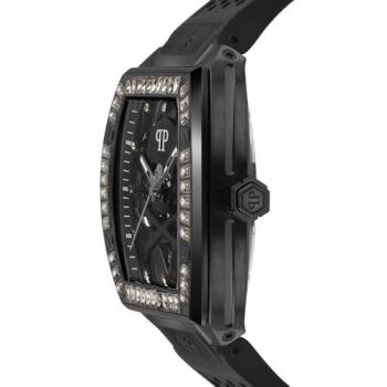 Philipp Plein Automatic Men's Watch The $keleton Crystal Black Male Size: ONE SIZE