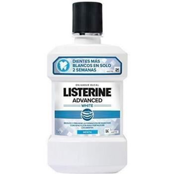 Listerine, Enjuague Bucal Blanqueador Avanced White, 1000 ml