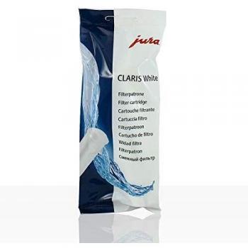Jura Claris White Filtro de agua, Plástico, Blanco, 4.5x4.5x20 cm