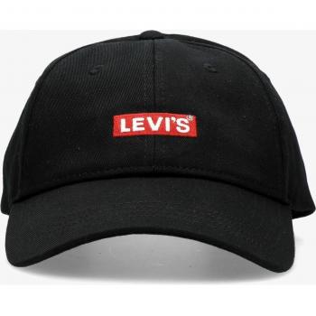 Levi's Chic Embroidered Visor Cap in Elegant Black - Type: Cap, Characteristics: Color - Elegant Black, Style - Embroidered Visor, Brand - Levi's, Size - One Size