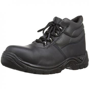 Bota de Seguridad Portwest Compositelite S1, 100% Libre de Metales, Suela Dual PU, Color Negro, Tamaño 39