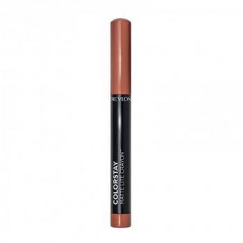 Revlon ColorStay Matte Lite Crayon - All Day Long-Lasting Waterproof Lipstick in Shade 003 Souffle All Day
