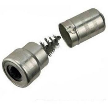Silverline 868885 Cepillos para Bornes de Baterías, 90 mm