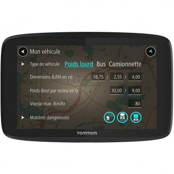 TomTom GO Professional 520 - Navegador, 5 Pantalla táctil, Navegador GPS