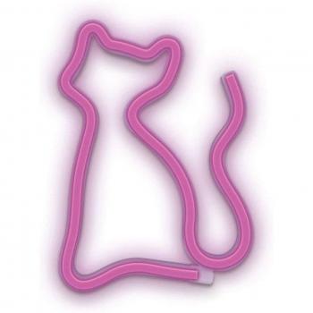 Forever Neon Led Light Cat Pink