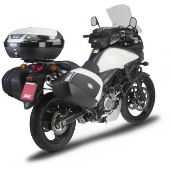 GIVI Portamaletas Lateral MKSIDE para Suzuki DL 650 V-Strom (L2 2011 - L6 2016) Monokey Side Case Carrier PLX3101