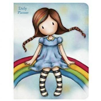 SANTORO Gorjuss Agenda Diaria 975GJ01 - Rainbow Heaven