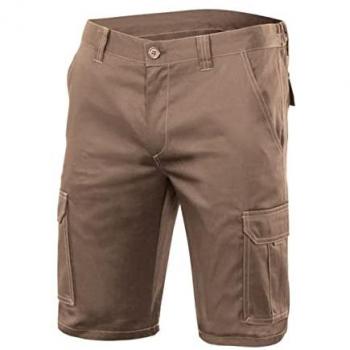 Bermuda Stretch Multibolsillos Elástica Beige Arena T-44