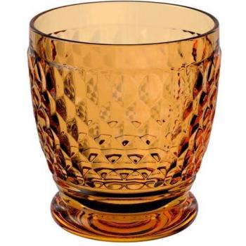 Villeroy & Boch Boston Glassware Set - Double Old Fashioned and Water Glasses, Crystal Clear, Dishwasher Safe, Contemporary Design, 300ml Capacity for Old Fashioned Glass and 400ml Capacity for Water Glass