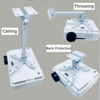 Soporte Universal Ajustable para Proyector LED, Carga de 30KG, Montaje en Pared