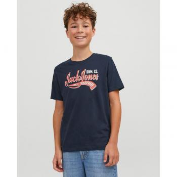 JACK&JONES 12237367 JJELOGO TEE SS NECK 2 COL 23/24 NOOS JNR Niño Camiseta