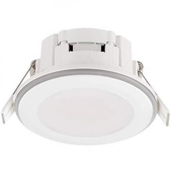 Foco Empotrable LED Aura 5W 450lm 3000K Blanco Mate Ø82mm