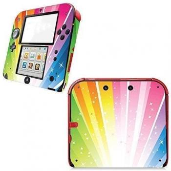 Linyuan Calidad Estable Pattern Cover Case Skin Sticker Decals 0060# para Nintend 2DS