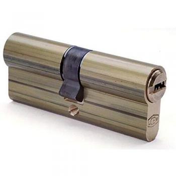 Ucem - Bombillo llave seguridad laton pulido serie 2000sn cilindro 5pines medida 33x38