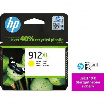 HP 912XL Cartucho de Tinta Original Amarillo de Alta Capacidad