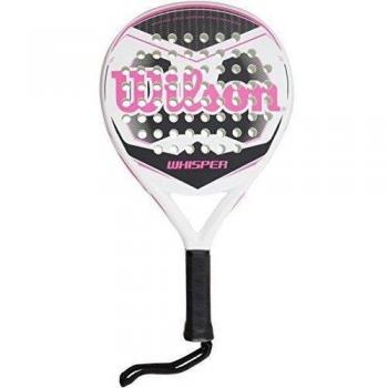 Wilson Whisper Paddle - Raqueta , color blanco / rosa / negro, talla NS