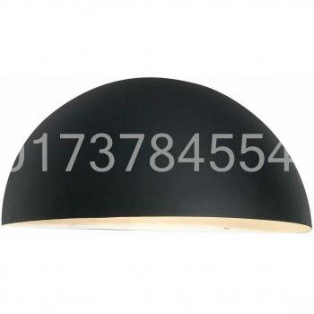 Aplique de Jardín Paris Grande Negro 14 Cm IP43 E27