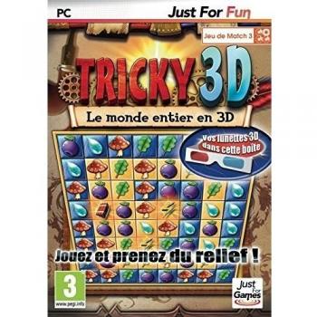 Tricky 3D: Le monde entier en 3D + lunettes 3D [Importación francesa]