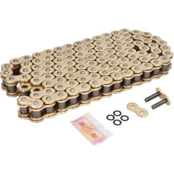 Cadena de transmisión DID 530ZVM-X2 X-Ring 530, características: tipo X-Ring, diseño de alta resistencia, compatible con motocicletas deportivas y de alto rendimiento, longitud ajustable, ideal para uso en competición y carretera