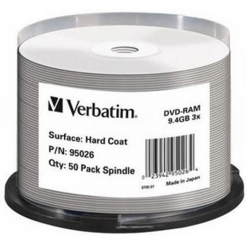 Verbatim 322472 - Pack de 50 DVD-RAM de 9.4 GB