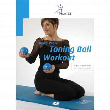 SISSEL Pilates DVD Toning Ball workout, mehrfarbig
