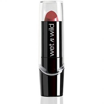 Wet n Wild - Silk Finish Lipstick - Barra de Labios con Color Intenso, Cremoso y Suave - con Aloe Vera, Aceite de Macadamia y Vitaminas A y E - Blushing Bali - 1 Unidad