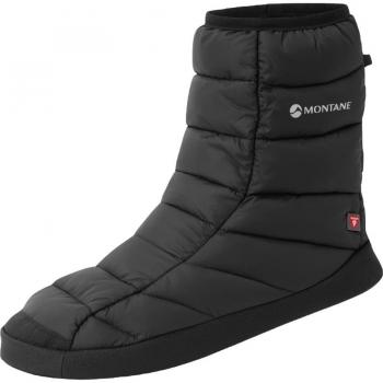 Montane Icarus Insulated Camping Bootie Slippers - Black, XS
