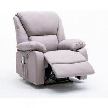 Sillón Miami elevable y reclinable 1 plaza gris