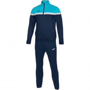 Joma Danubio Men's Tracksuit in Marine Turquoise Fluorescent