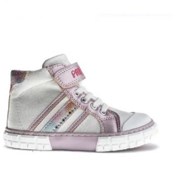 Botines Deportivos Pablosky para Niña en Color Blanco con Cierre Adherente y Suela Antideslizante