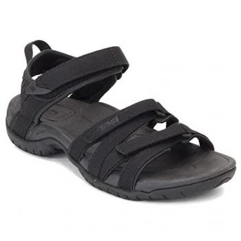 Teva Tirra Sandalias de montaña para mujer, color Negro/Negro, talla 37 EU