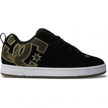 Zapatillas DC Shoes Court Graffik - Negro/Negro/Verde