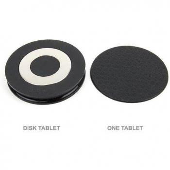 Popsett - Sistema de fijacion mediante imanes one tablet + disco negro