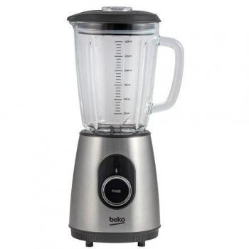 Beko TBN7802X Batidora de vaso 1.5L 800W Acero inoxidable, Transparente - Licuadora
