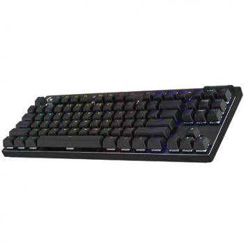 Teclado Gaming Inalámbrico Logitech G Pro X TKL LIGHTSPEED, Retroiluminación RGB LIGHTSYNC, Teclas de PBT, Interruptores Táctiles GX Brown, Diseño Ultraportable sin Sección Num